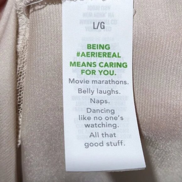 NWT aerie | lace trim satin camisole - Picture 6 of 8